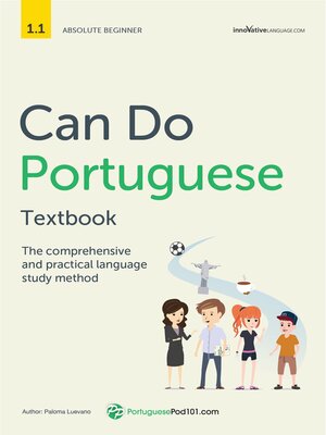 cover image of Can Do Portuguese Textbook